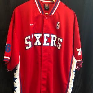 Nike Philadelphia 76’ers Warm-Up Jacket Pre-Owned